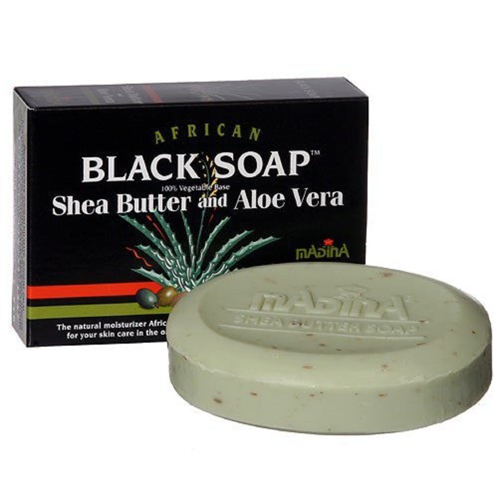 Shea Butter and Aloe Vera Black Soap